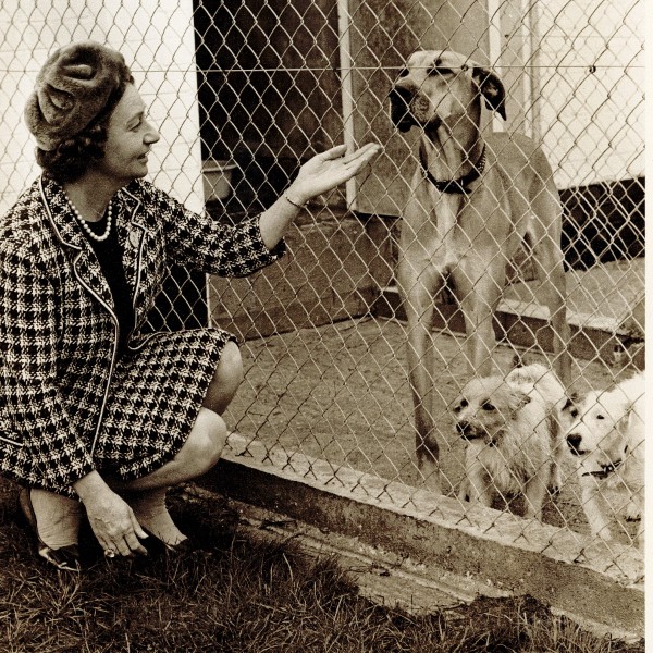 Margaret Green at the opening